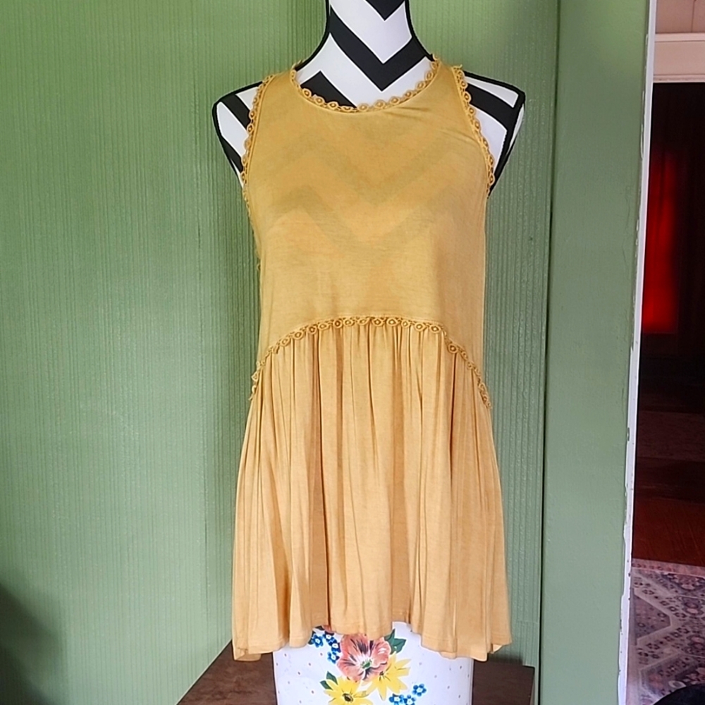 Yellow Tank Top